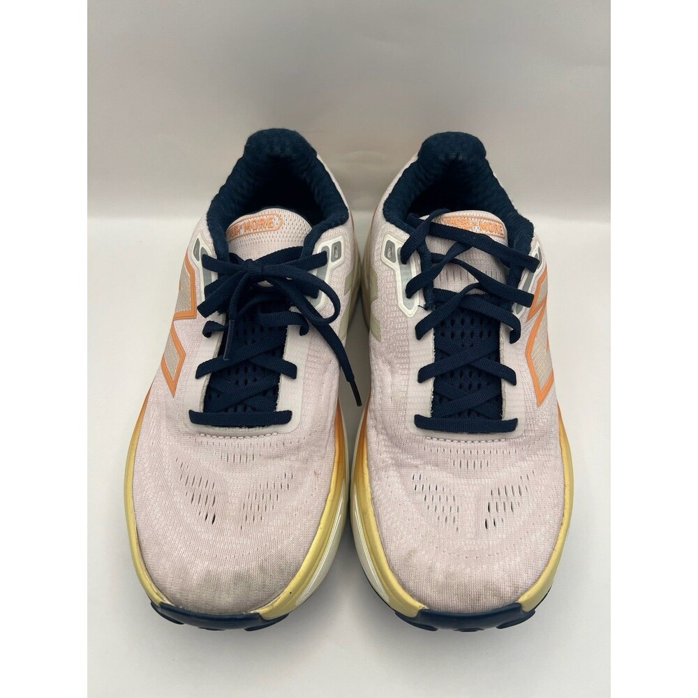 New Balance Athletic Shoes - White, Orange,  Navy - Picture 6 of 10